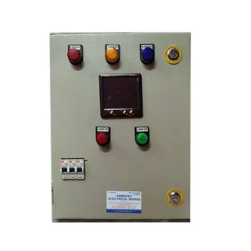 Single Phase Power Control Panel Base Material: Metal Base