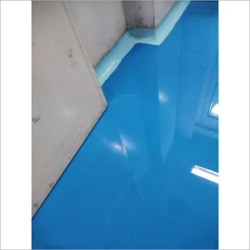 Blue Apoxy ESD Epoxy Flooring Service at Rs 85/sq ft in Vadodara