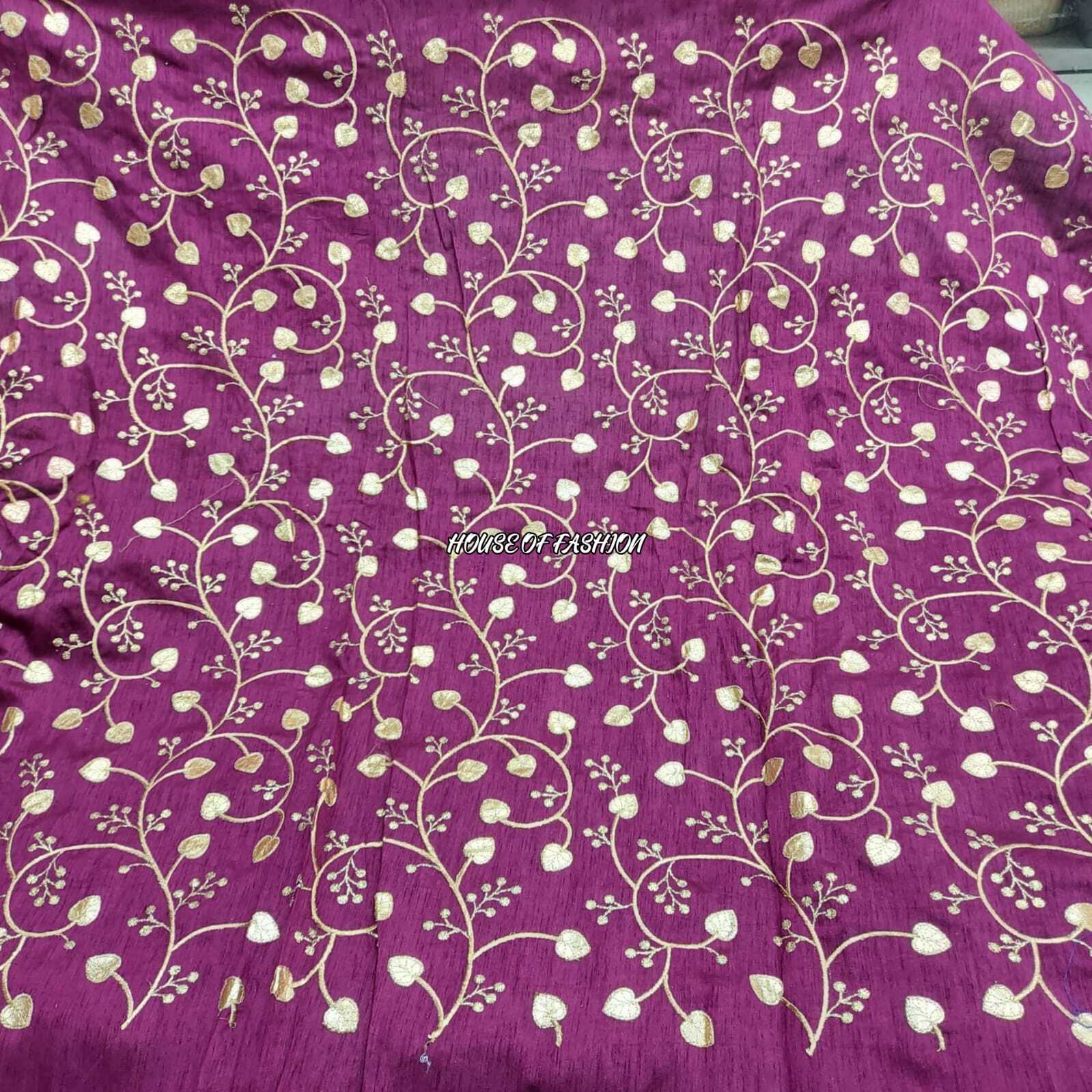 Pure Dupion Silk Fabric