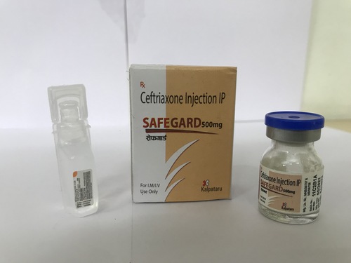 Ceftriaxone 500 mg. SAFEGARD