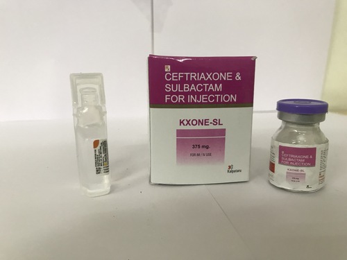 Ceftriaxone 250 mg and Sulbactam 125 mg