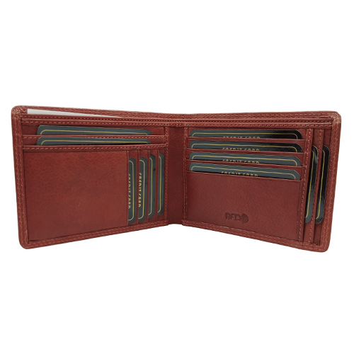 Mens 2 Fold Leather Wallet