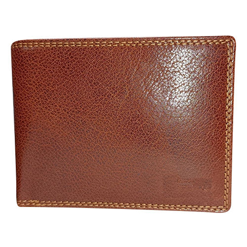 Mens Plain Leather Wallet