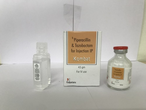 Piperacillin 4 gm and Tazobactam 0.5 gm