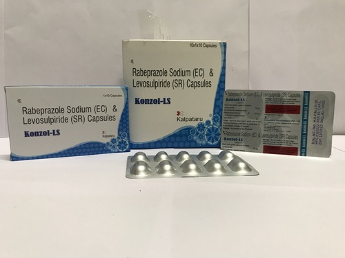 Levosulpiride SR 75 mg and Rabeprazole sodium 20mg entric coated