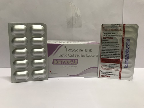 Doxycycline 100 mg Lactic Acid Bacillus 60 million spores