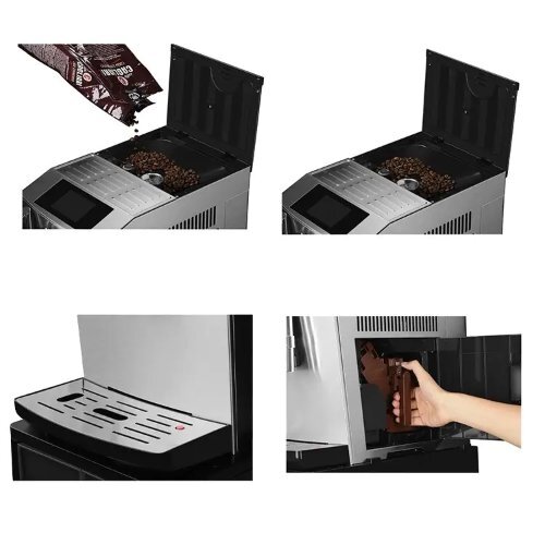 Automatic Coffee Machine With Waste Container