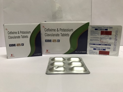 Cefixime 200 mg and Clavulanic acid 125mg