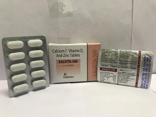 Calcium Natural Vitamin D3 with Zinc Sulphate