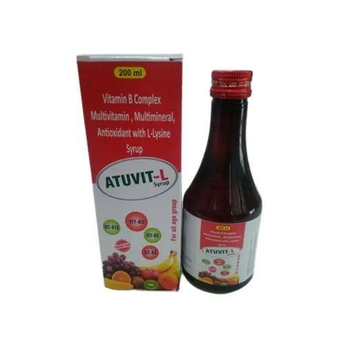 200 ML Vitamin B Complex Multivitamin Syrup
