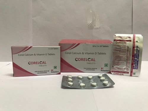 Coral Calcium 250 Mg And Vitamin D2 400 Iu