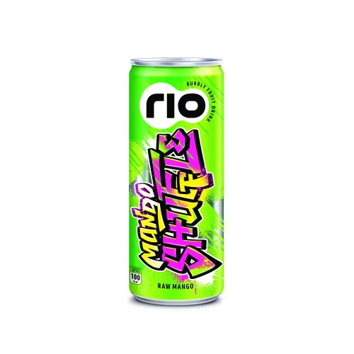 Rio Passion Fruit Bubbly Fruit Drink Packaging Can (Tinned) at Best