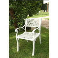 Visor Cast Aluminium Chair