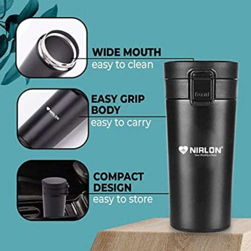 TRUMP - TEMP CUP 500ML NIRLON Stainless Steel Vacuum Insulated Double Wall Mug