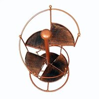 Iron Spiral Staircase Style Candlestick