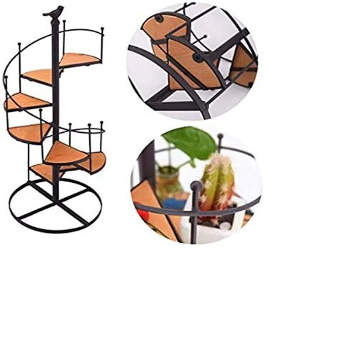 Iron Spiral Staircase Style Candlestick