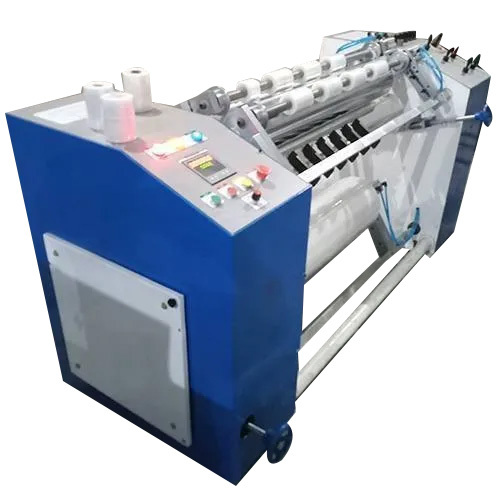 Semi Automatic Pvc Stretch Film Rewinding Machine