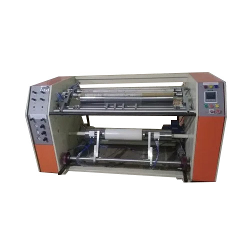 Semi Automatic Industrial Stretch Film Rewinding Machine