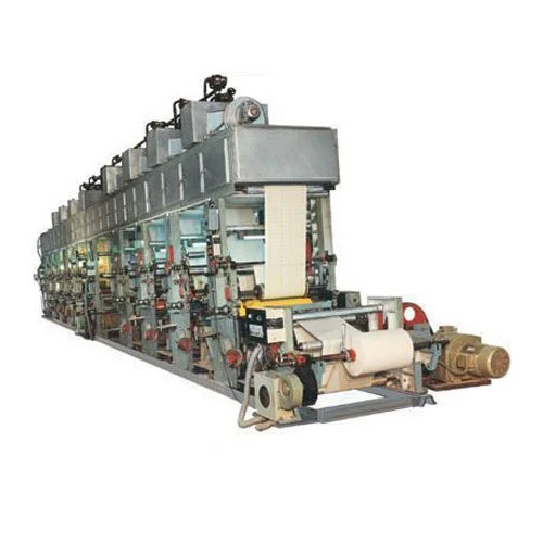Semi-automatic High Speed Rotogravure Printing Machine
