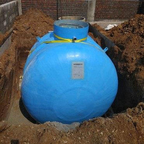 Blue Underground Tank