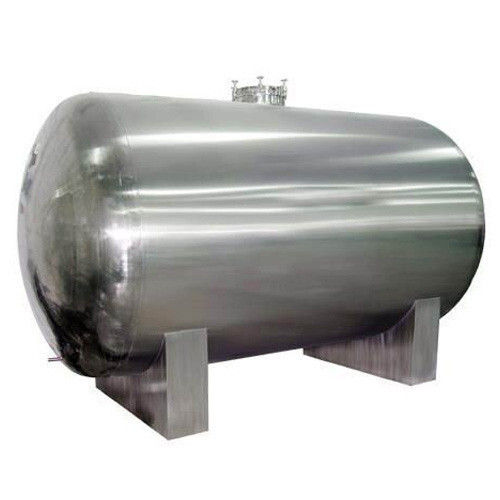 Silver Iconel Storage Tank