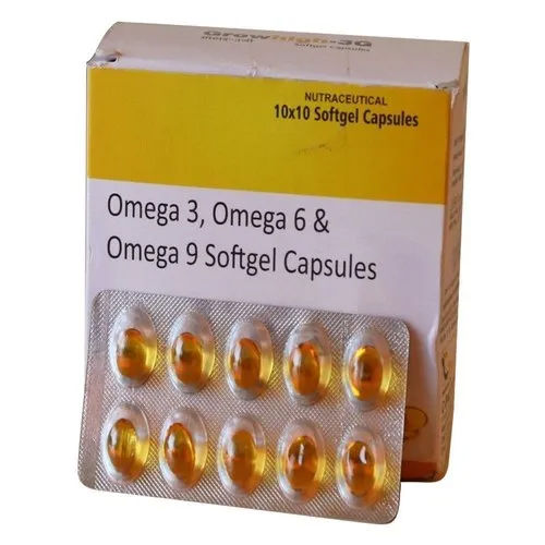 Omega3 Omega6 And Omega9 Softgel Capsules at 1300.00 INR in Faridabad