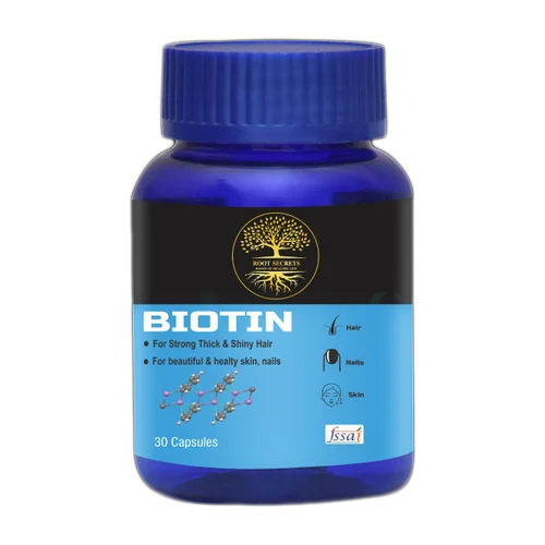 Hair Growth Biotin Capsules Dry Place