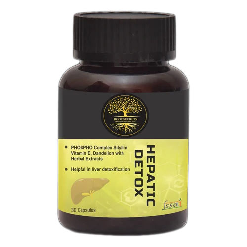 Herbal Medicine Hepatic Detox Capsules For Liver