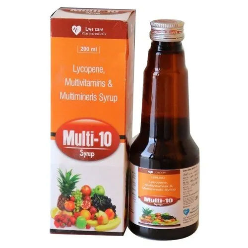 Liquid 200Ml Lycopene Multivitamin And Multimineral Syrup