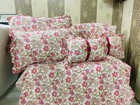 King Size Double Bedsheets With Pillow Cover Cotton