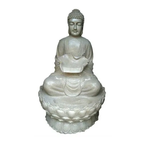 High Quality 5 Feet Lotus Buddha Water Fountain