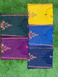 Rinku Yellow Heavy Rayon Kurti