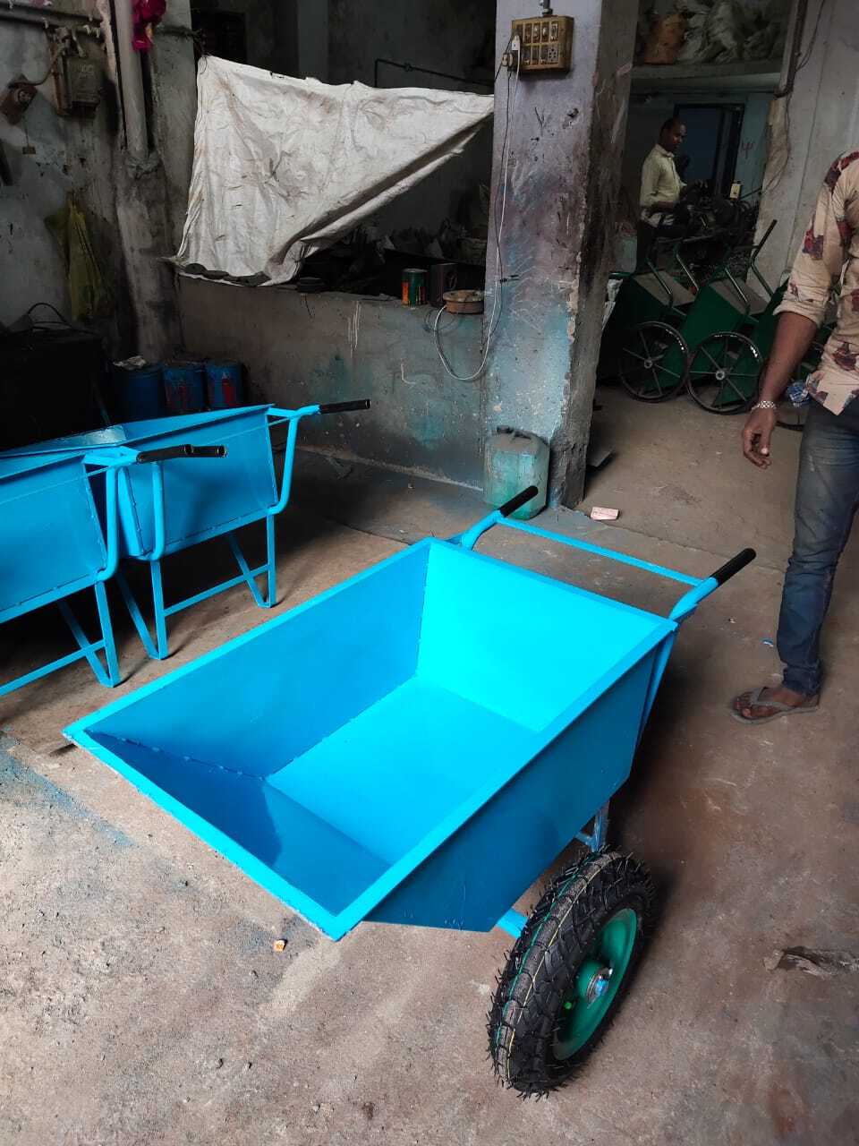 Double Wheel Barrow
