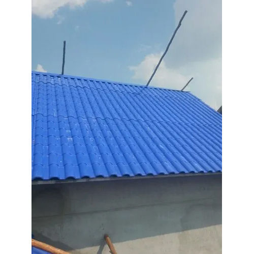 Blue FRP Roofing Sheet