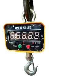 Crane Scale - Alloy Steel, 5000 Kg Capacity, -10-40â°c Operating Temp | Led Display, Data Logging, High Accuracy, Overload Alarm, Remote Control