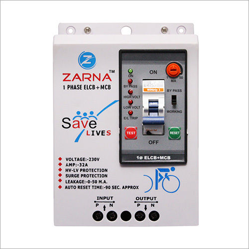 Single Phase ELCB-MCB