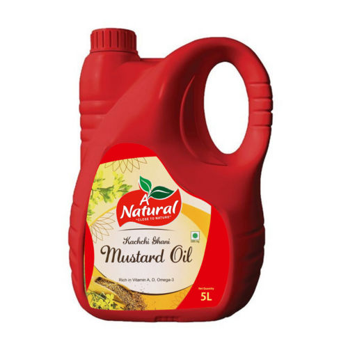 Kachi Ghani Mustard Oil - 5 Ltr