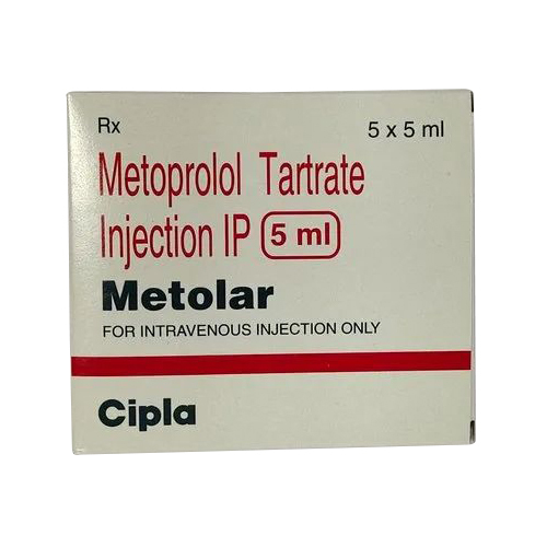 5ml Metoprolol Tartrate Injection IP