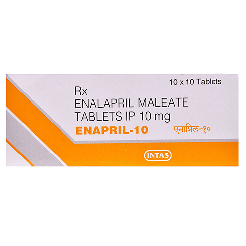 10mg Enalapril Maleate Tablets IP