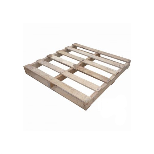 Wood 42 Length Single Faced 2 Way Wooden Pallet
