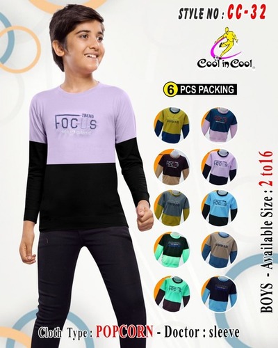 Cc-32 Boys Full Sleeve T-Shirt