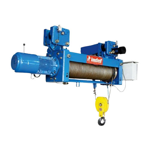 Indef Hw Wire Rope Hoist Power Source: Electric