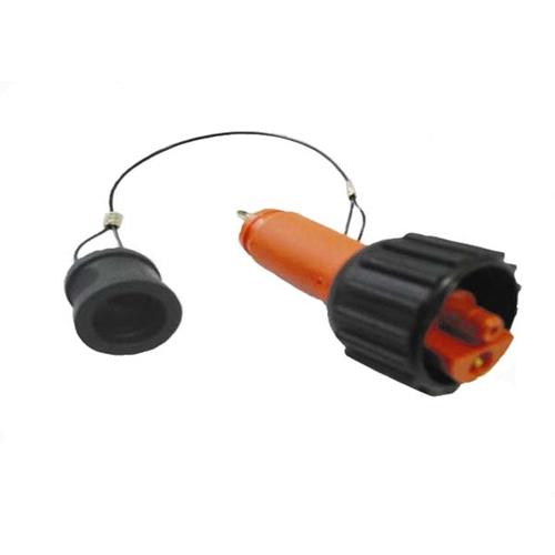 Orange-Black Lgt3704 Seismic Geophone String Connector