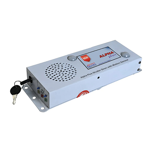 Non GSM Fire and Motion Sensor - Metal Design, High Functionality for Industrial and Commercial Usage