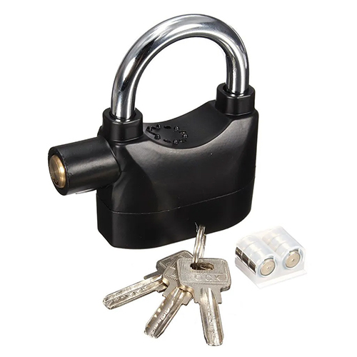 Black Metal Raf Padlock