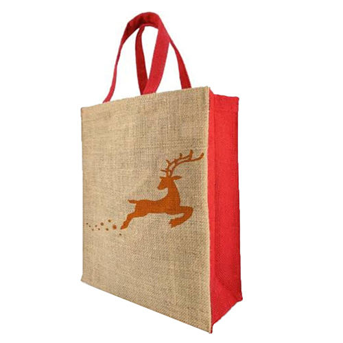 26X11X31Cm Customize Jute Bag Usage: Shopping