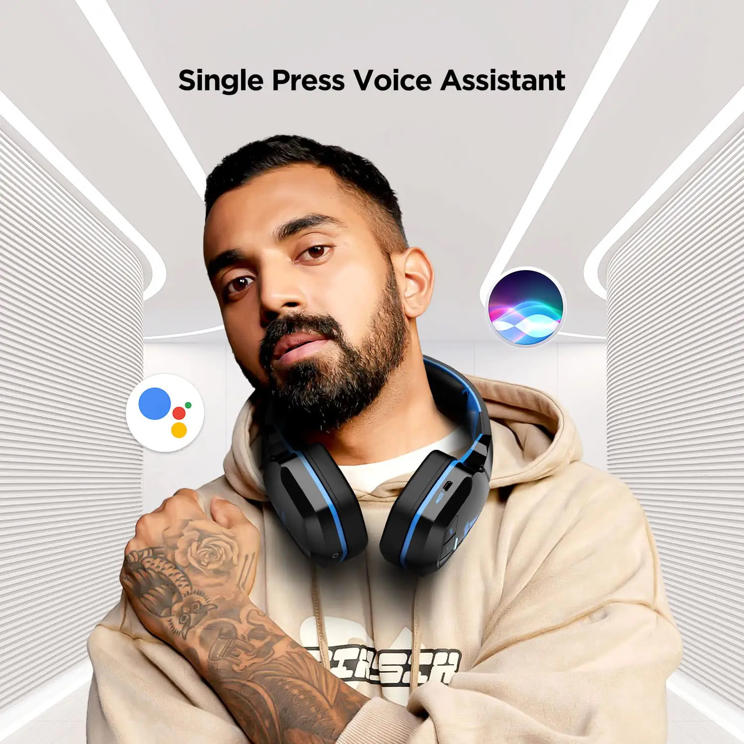 Bluetooth Wireless Over Ear Headphones