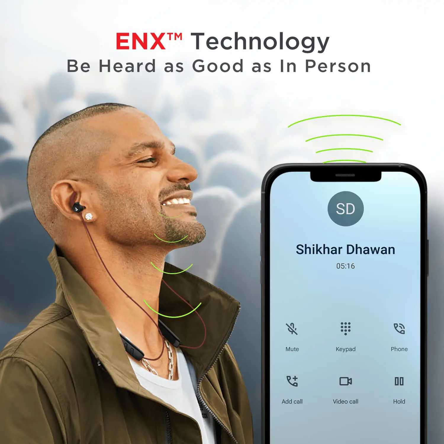 Neo In-Ear Bluetooth Neckband With Mic