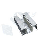 Fix Glass Profile 20-45 - Color: Silver