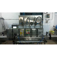 Semi-automatic Edible Oil Tin Filling Machine